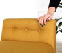 Atelier Del Sofa Moouv 9101 - Mostaza